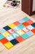 Feblilace Get Naked Checkerboard Bath Mat 20"x31"