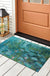 Feblilac Oil Painting Water Lily PVC Coil Door Mat