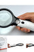 10X 20X 3 LED Light Handheld Magnifier Reading Magnifying Lens Glass Jewelry Craft Loupe