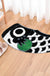 Feblilac Cute Black and Green Koi Fish Bath Mat Mom‘s Day Gift