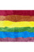 Rainbow Flag Bath Mat, Gay Pride Home Decor, Colorful Mountain Bathroom Rug, 60x90cm or 23x35 inches