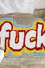 Feblilac Swear Words Fuck Funky Tufted Bath Mat