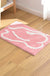 Feblilac Pink Naked Back Bath Mat