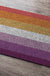Feblilac Purple and Red LGBT Flag Nylon Door Mat