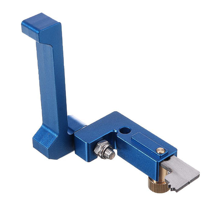 Drillpro Woodworking Profile Fence T Track Slot Sliding Bracket Miter Gauge Fence Connector for Woodworking Router Saw Table Benches