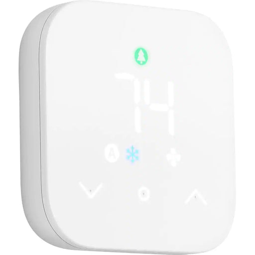 Smart Thermostat, Programmable Wi-Fi Thermostat Works with Alexa White