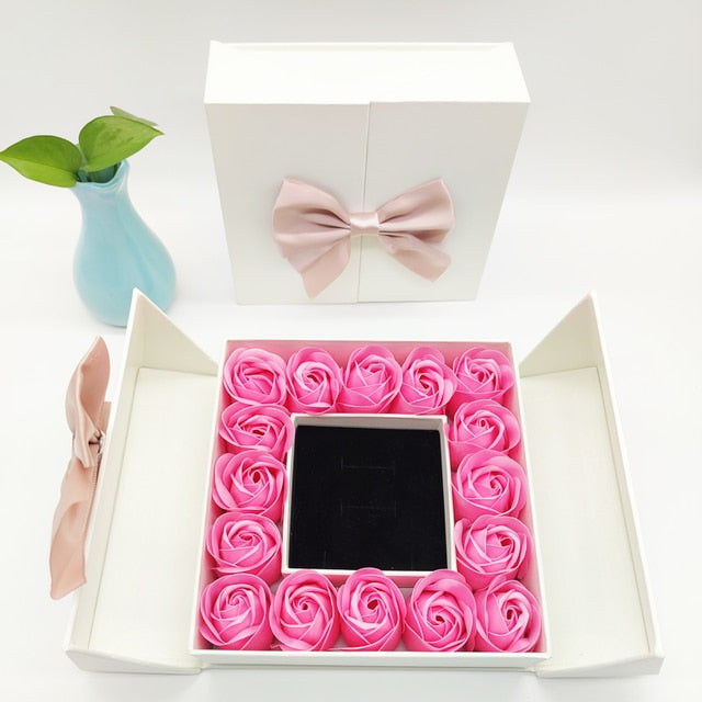 Artificial Rose Flower Gift Box - Okeihouse