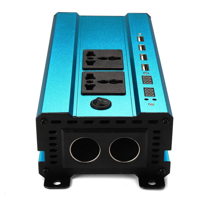 1000W/500W 4USB Interface Solar Power Inverter 12V/24V DC to 220V AC Converter Charger