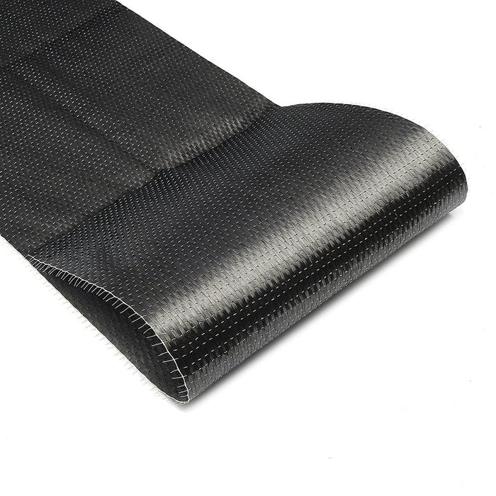 1m 12K 300g UD Carbon Fiber Cloth Fabric Unidirectional Plain Weave Cloth High Strength for Building Bridge Construction Repair