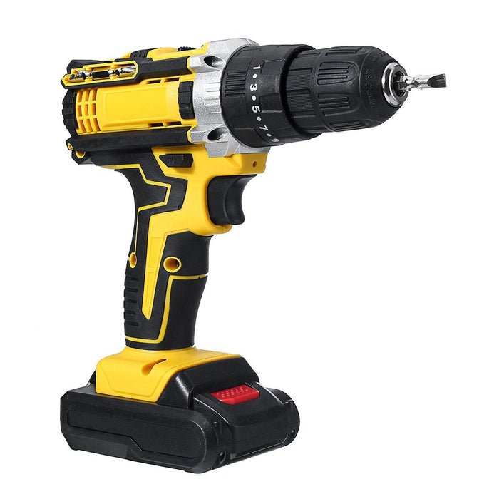 48VF 2Speed Cordless Electric Drill Impact Drill Powerful Driver Drill With 1 Or 2 Li-ion Battery