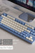 84 Three-model Mechanical Keyboard Sea And Air Axis Light Effect Side Wing