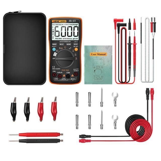 ANENG AN9002 bluetooth Digital Multimeter 6000 Counts Professional Multimetro True RMS AC/DC Current Voltage Tester Auto-Range