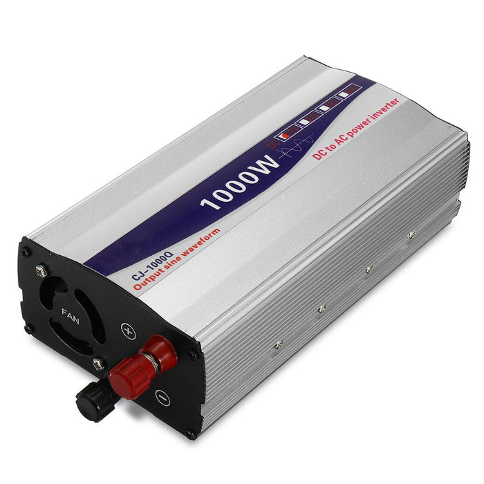 1000W Peak 12V / 24V to 220V Pure Sine Wave Inverter Power Inverter Converter