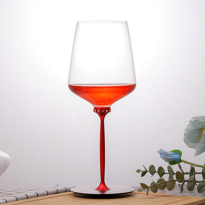 Creative Dancing Red Wine Crystal Glass Goblet