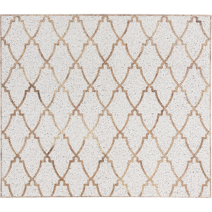 Gold Pattern PVC Entrance Door Mat