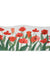 Red Flowers Garden Runner