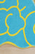 Yellow Blue Luck Cloud Bath Mat