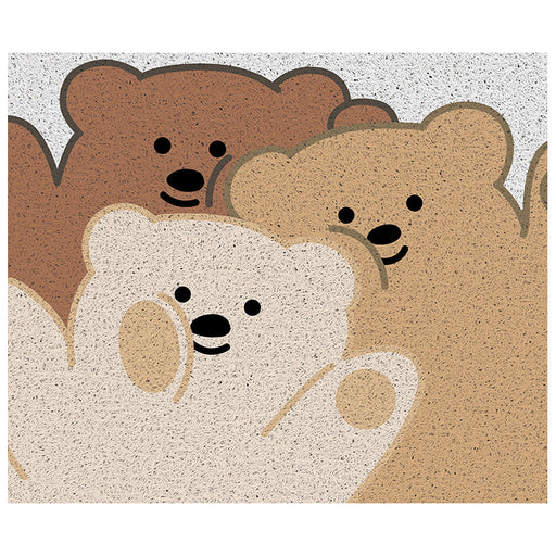 Cartoon Three Bears PVC Entrance Door Mat