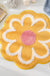 Feblilac Lovely Flower Shaped Bath Mat