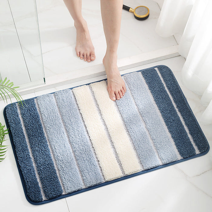 Color Stripes Bath Mat