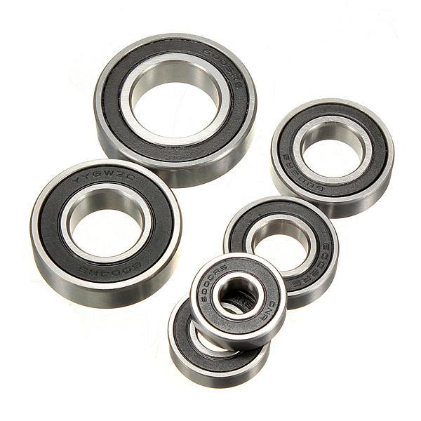 Deep Groove Ball Bearings 6000-6005/2RS High Speed Bearing Steel