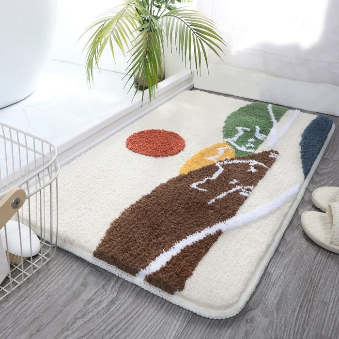 Sleeping Cats Mountain Bath Mat 50x80cm or 19x31 inches