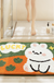 Feblilac Cute Animals Lucky Rabbit Tufted Bath Mat