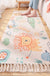 Cartoon Animal Patterned Rug Colorful Cotton Rug Washable Pet Friendly Rug for Nursery