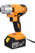 12000mAh 320Nm Electric Powerful Cordless Impact Wrench LED Light Torque Drill Machine