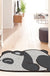 Feblilac Sleeping Panda PVC Coil Door Mat