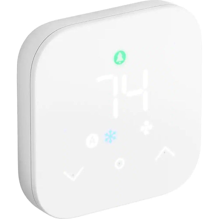 Smart Thermostat, Programmable Wi-Fi Thermostat Works with Alexa White