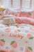 Cute Cartoon Milk Velvet Bedding Set Of Four