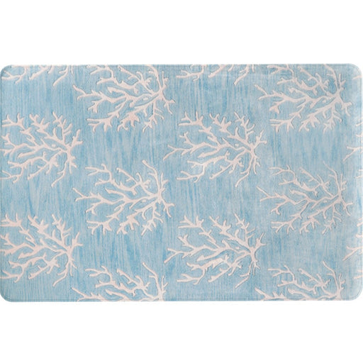 Multi-Color Marine Life Rug Polyester Nordic Area Rug Washable Pet Friendly Anti-Slip Carpet for Living Room