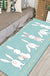 Chic Animal Pattern Indoor Rug Multi-Color Cartoon Carpet Synthetics Non-Slip Pet Friendly Washable Rug for Kindergarten