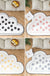 Novelty Kids Area Rug Multi Color Raindrop Cloud-Shaped Rug Anti-Slip Backing Washable Pet Friendly Carpet for Bedroom