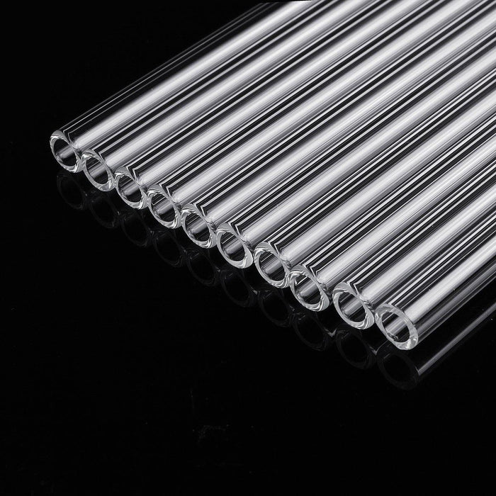 10Pcs Thick Wall Borosilicate Glass Blowing Tube 150mm x 7mm x 1.5mm