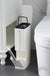 Smart and Efficient Toilet Brush and Trash Can Set - Simplify Your Bathroom Cleaning