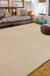 Minimal Solid Color Area Rug Multicolor Lodge Rug Sisal Anti-Slip Machine Washable Pet Friendly Rug for Home