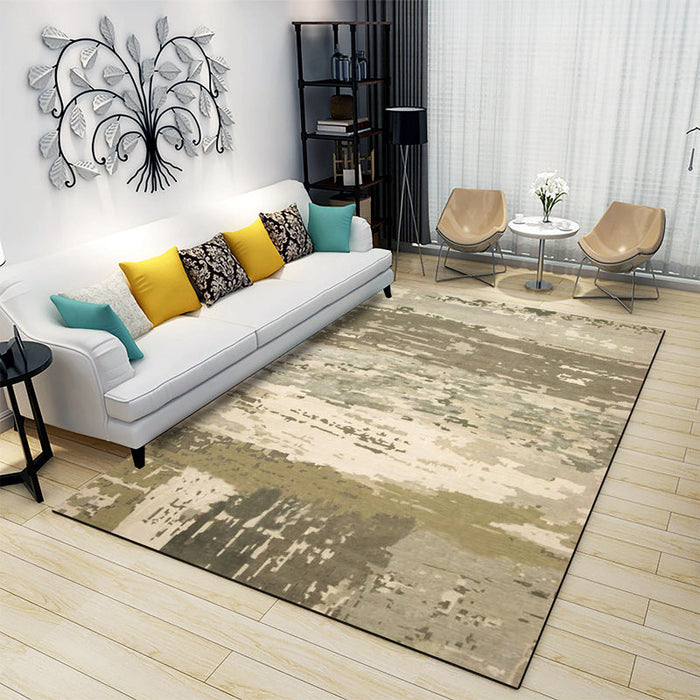 Classical Industrial Style Rug Multicolor Postmodernism Carpet Stain Resistant Pet Friendly Anti-Slip Rug for Room