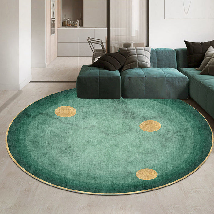 Casual Minimalist Rug Multi-Color Geometric Pattern Carpet Non-Slip Backing Area Rug for Bedroom