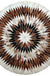 Creative Living Room Rug Multi-Color Geo Printed Area Rug Cowhide Stain-Resistant Pet Friendly Carpet