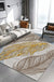 Simple Geometric Patterned Rug Multi Colored Nordic Carpet Polypropylene Anti-Slip Backing Washable Area Rug for Decor