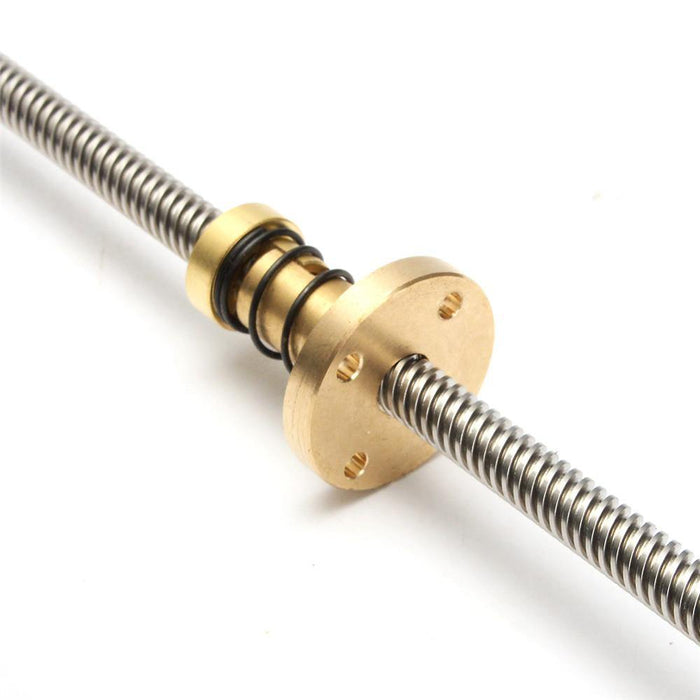 Machifit T8 300mm Lead Screw 8mm Lead with Anti-Backlash Nut CNC Parts