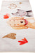 Cute Kids Room Rug Multi Colored Animal Printed Area Rug Polypropylene Non-Slip Backing Easy Care