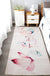 Cute Kids Room Rug Multi Colored Animal Printed Area Rug Polypropylene Non-Slip Backing Easy Care