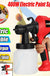 Electric Spray Paint Sprayer Compressor for Car Wood Wall with Flow Control