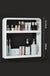 Bathroom Wall Mounted Shelf Multifunctional Toiletries Storage Rack Kitchen Seasoning Bottle Storage Rack Cosmetics Organizer