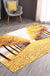 Modern Home Decoration Rug Multicolor Geography Area Rug Polyster Easy Care Washable Indoor Rug