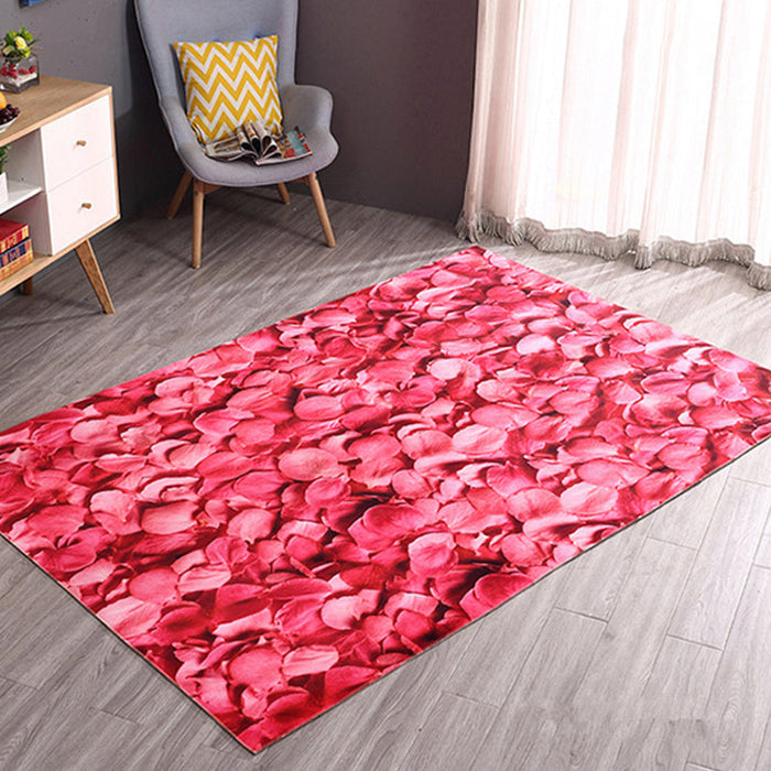 Modern Home Decoration Rug Multicolor Geography Area Rug Polyster Easy Care Washable Indoor Rug