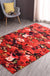 Modern Home Decoration Rug Multicolor Geography Area Rug Polyster Easy Care Washable Indoor Rug